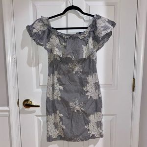 Ralph Lauren Floral Embroidered Dress